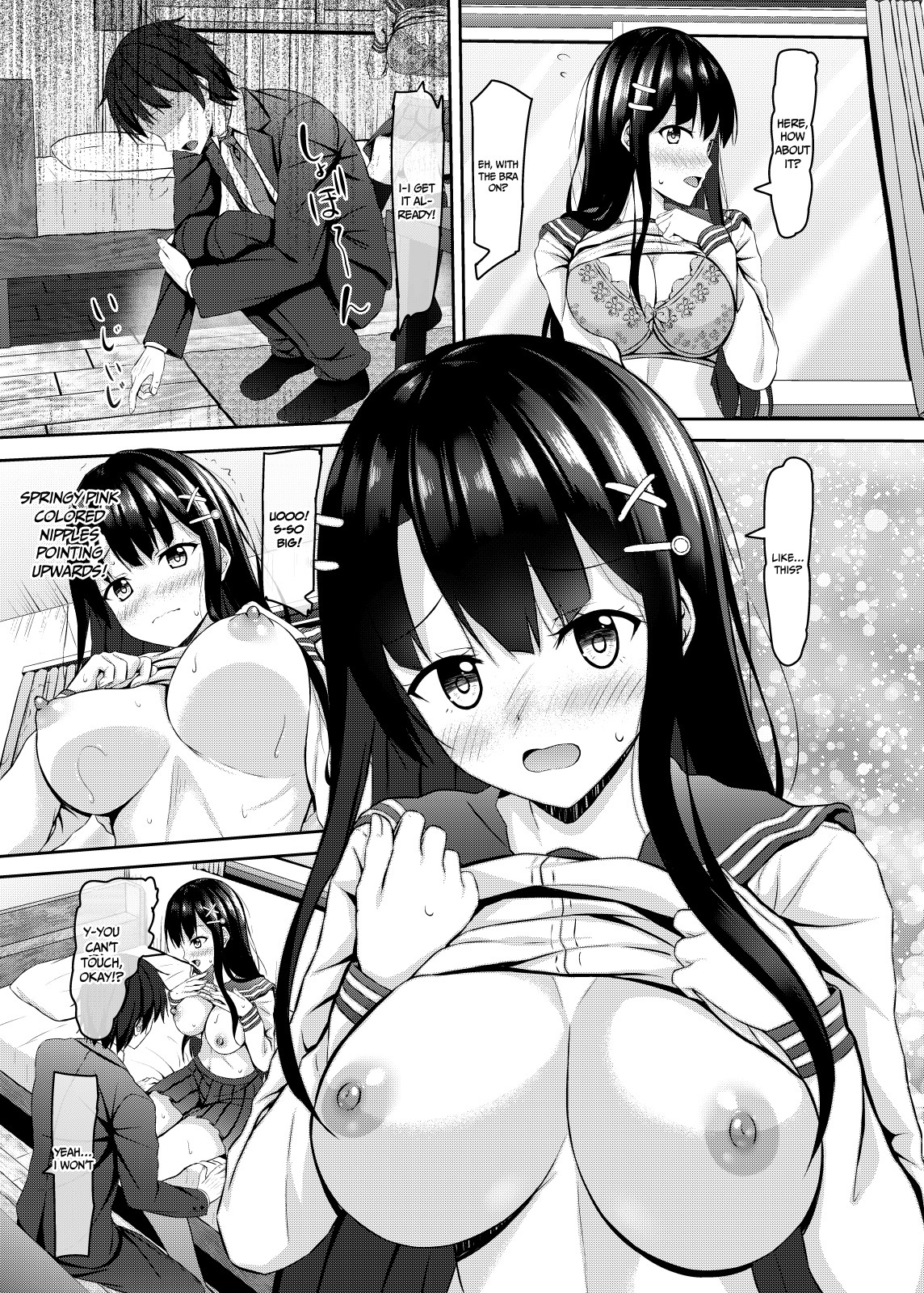 Hentai Manga Comic-The First of an Embarrassed Highschool Girl Blessed With Both Brains and Beauty-Read-10